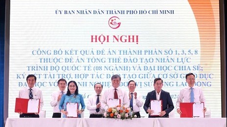 HCM City experiments international-standard human resources training