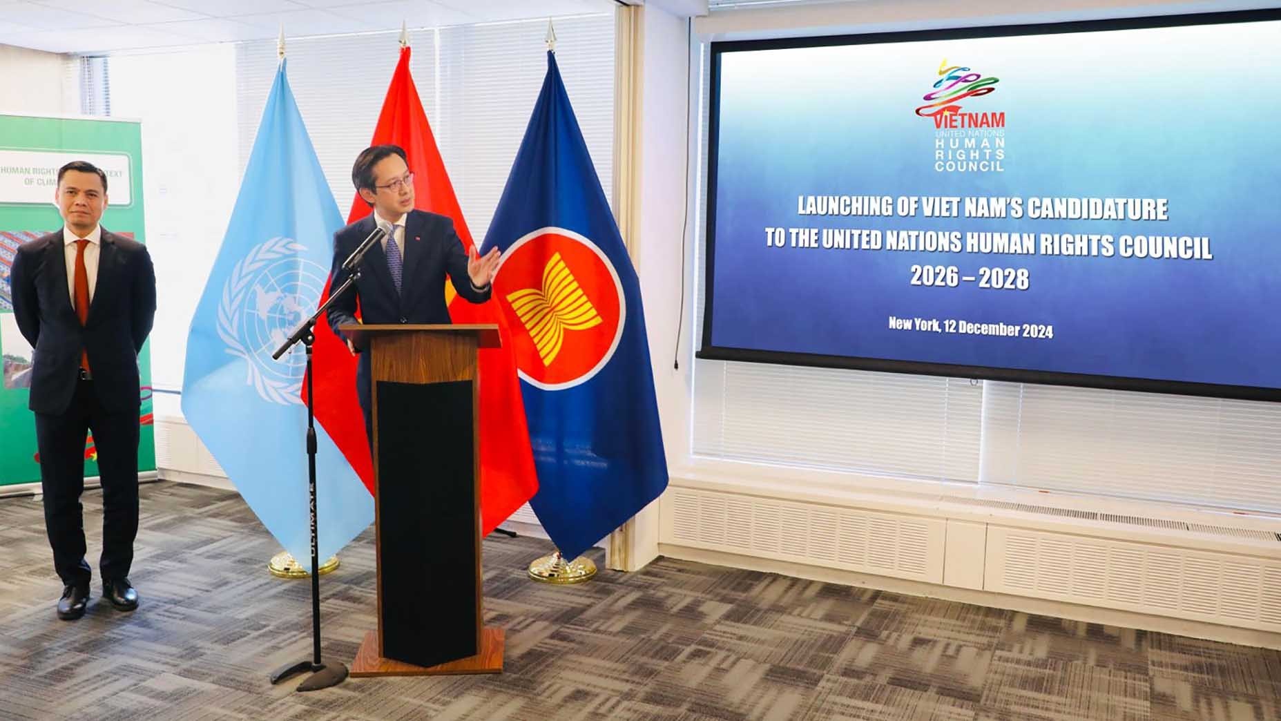 Vietnam announces candidacy for next-term UN Human Rights Council: Deputy Foreign Minister