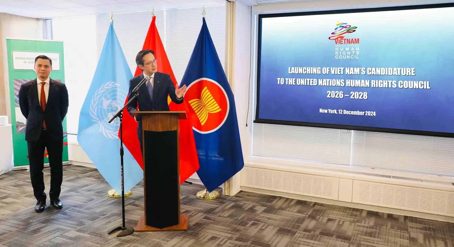 Vietnam announces candidacy for next-term UN Human Rights Council: Deputy Foreign Minister Vietnam announces candidacy for next-term UN Human Rights Council: Deputy Foreign Minister