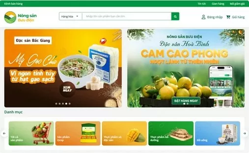 Vietnam Post launches e-commerce platform for agricultural products Vietnam Post launches e-commerce platform for agricultural products