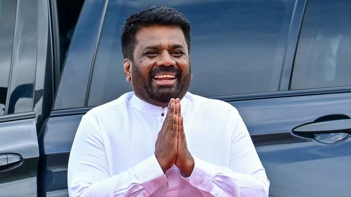 Tổng thống Sri Lanka Anura Kumara Dissanayake. (Nguồn: ANI) Tổng thống Sri Lanka Anura Kumara Dissanayake. (Nguồn: ANI)