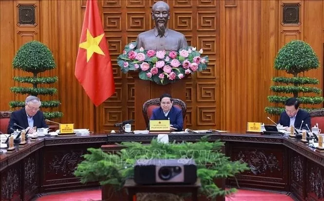 PM Pham Minh Chinh requests no one be left behind in apparatus restructuring PM Pham Minh Chinh requests no one be left behind in apparatus restructuring