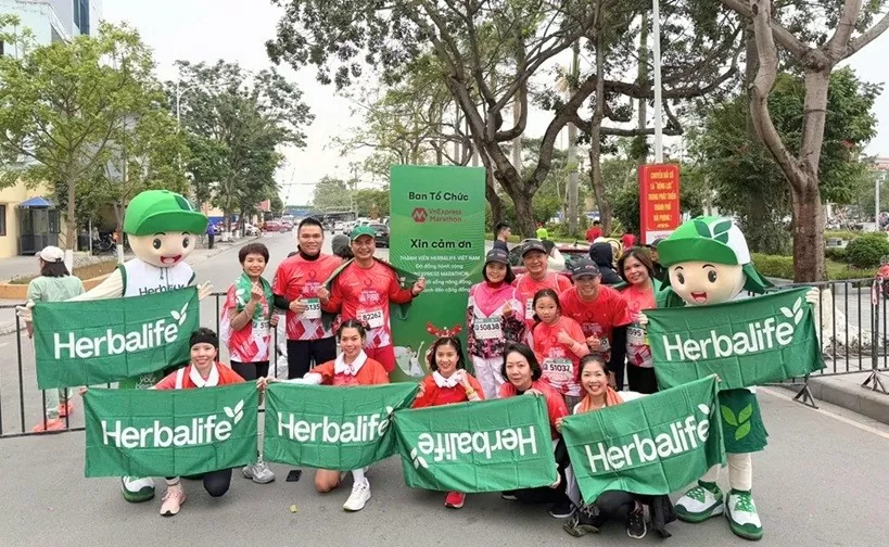 Herbalife Vietnam supported VnExpress Marathon Hai Phong for the second consecutive time to promote healthy active lifestyles Herbalife Vietnam supported VnExpress Marathon Hai Phong for the second consecutive time to promote healthy active lifestyles