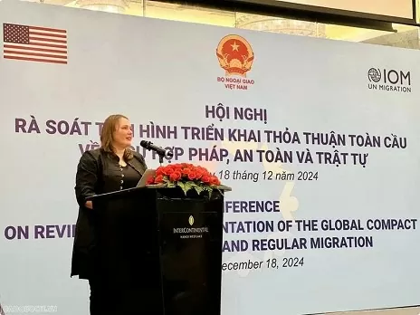 IOM official impressed with Vietnam’s migration governance efforts IOM official impressed with Vietnam’s migration governance efforts