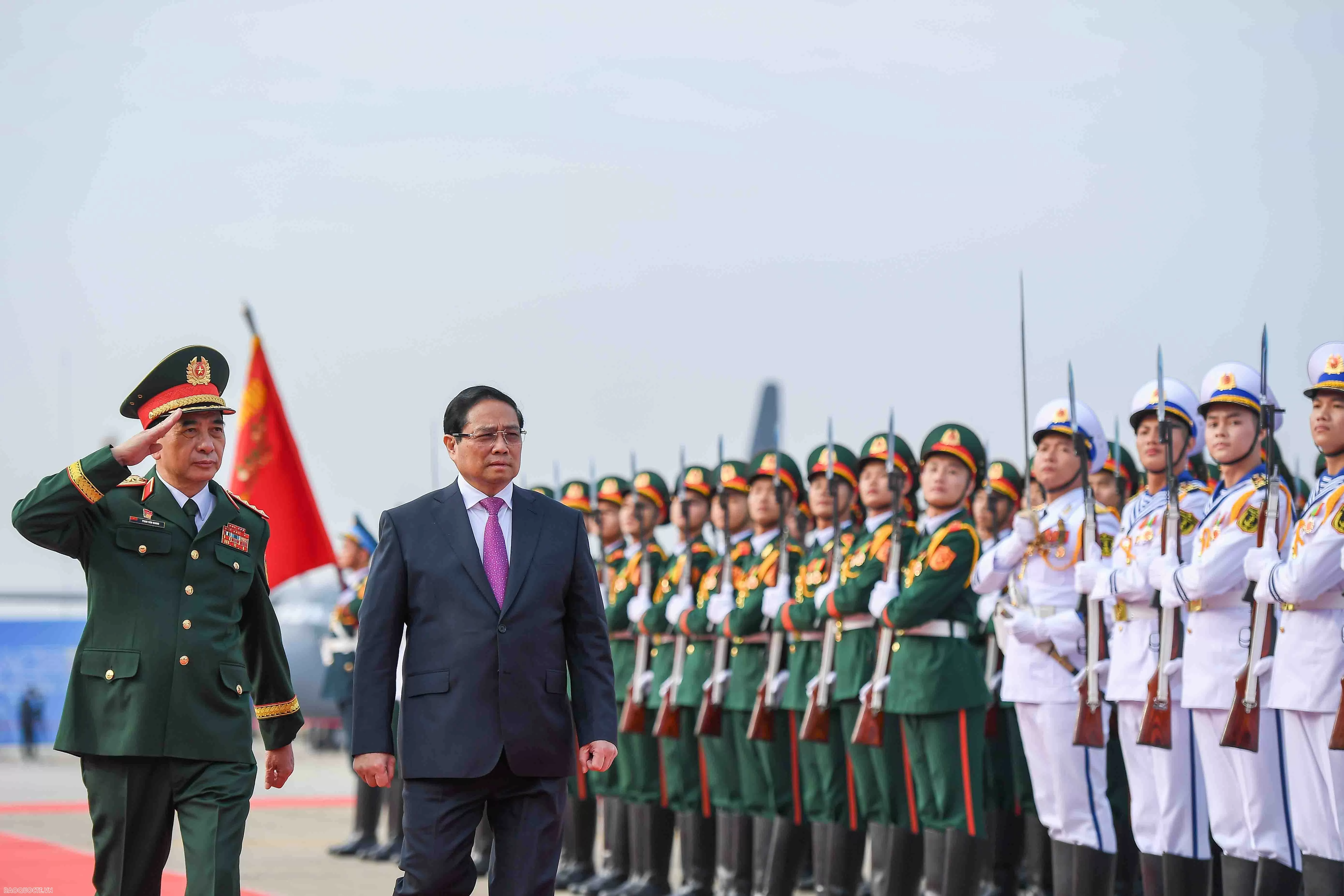 PM Pham Minh Chinh highlighted message of peace, cooperation, development at Int’l Defence Expo PM Pham Minh Chinh highlighted message of peace, cooperation, development at Int’l Defence Expo