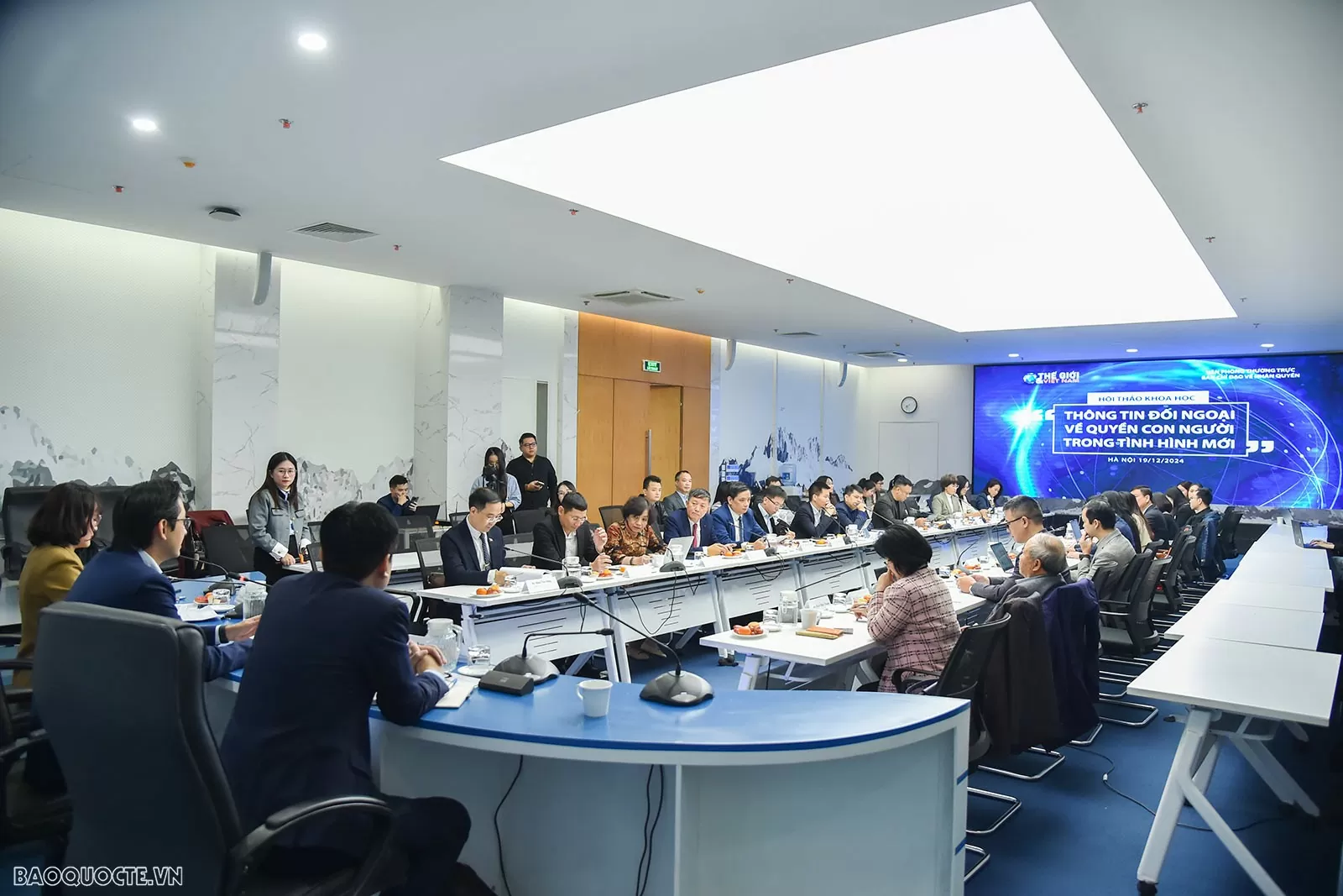 Overview of the conference Opening of the conference 'External information on human rights in the new context'