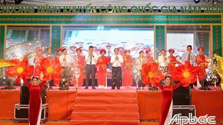 Mekong Delta trade fair 2024 held in Tien Giang province