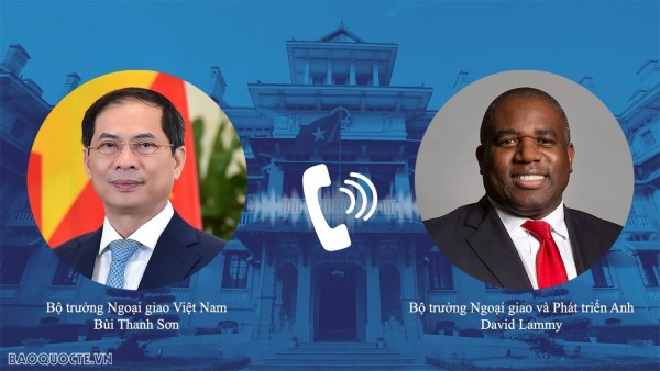 Deputy PM and FM holds phone talks with British Foreign Secretary David Lammy