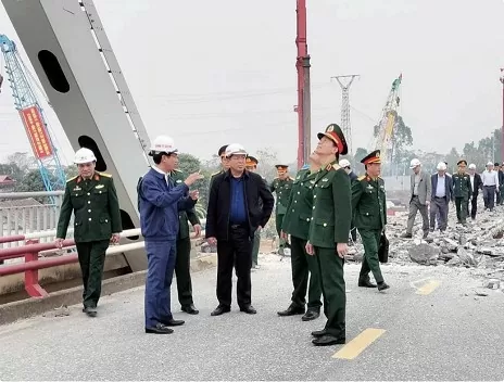 Construction of new Phong Chau bridge kicks off Construction of new Phong Chau bridge kicks off
