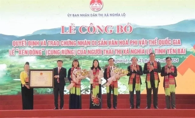 Xen Dong Festival - Worship ritual of the Thai recognised as national heritage
