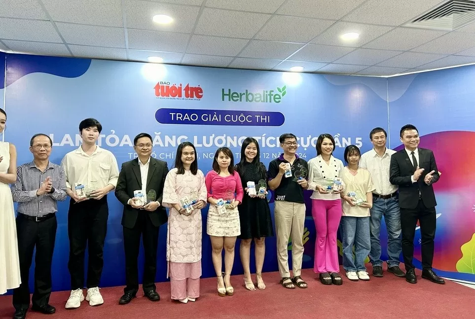 Herbalife Vietnam collaborated with Tuoi Tre Newspaper to encourage inspiring stories among the community Herbalife Vietnam collaborated with Tuoi Tre Newspaper to encourage inspiring stories among the community