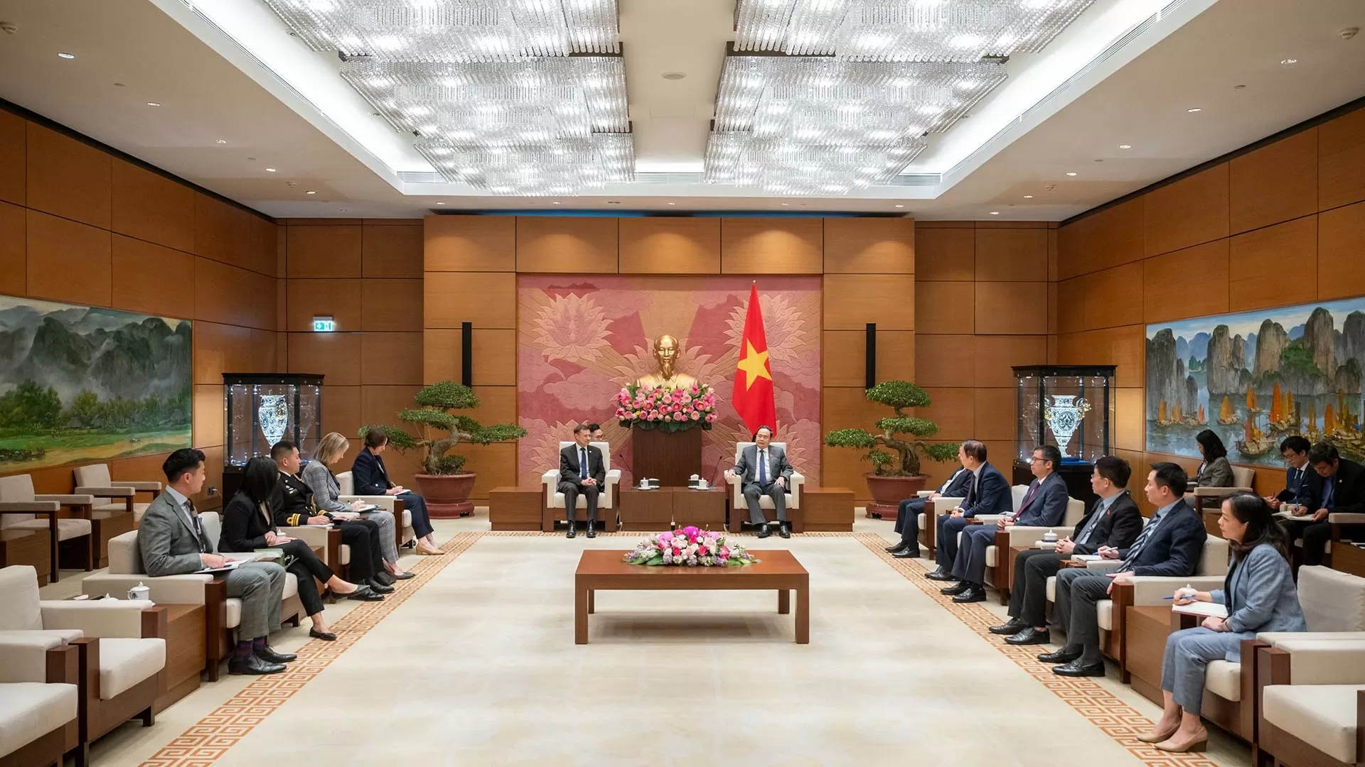 NA Charman receives Australian Ambassador Andrew Goledzinowski NA Charman receives Australian Ambassador Andrew Goledzinowski