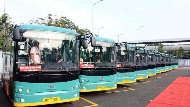 Ho Chi Minh City builds a roadmap for green bus network