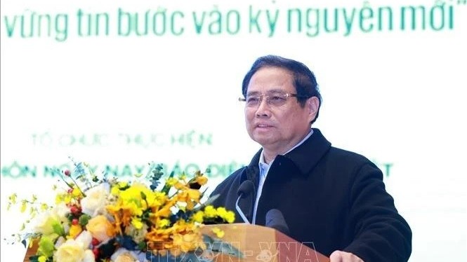 PM Pham Minh Chinh commits to perfection of institutions related to agriculture, rural areas