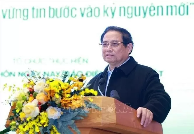 Innovation, acceleration lead Vietnam into new era: PM Pham Minh Chinh Innovation, acceleration lead Vietnam into new era: PM Pham Minh Chinh