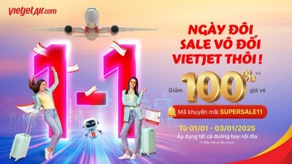 Fly across Vietnam this spring with 100% off tickets with Vietjet for travel enthusiasts