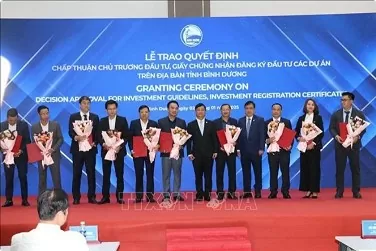 Binh Duong kicks off 2025 with over 1.7 billion USD in domestic investment Binh Duong kicks off 2025 with over 1.7 billion USD in domestic investment