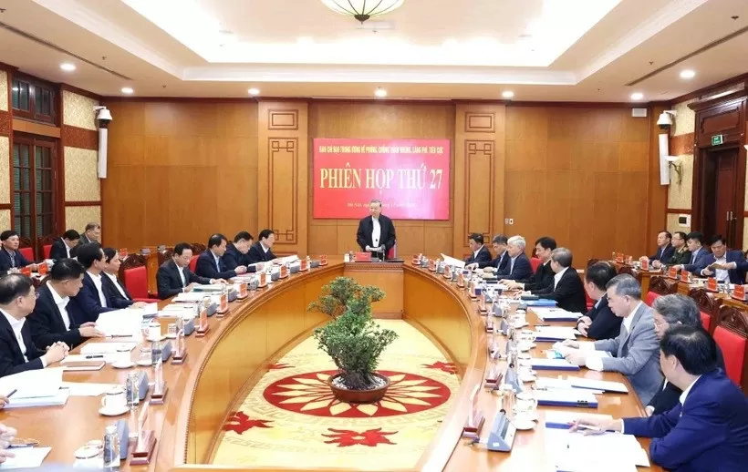 General Secretary To Lam chairs 27 meeting of Central Steering Committee on anti-wastefulness General Secretary To Lam chairs 27 meeting of Central Steering Committee on anti-wastefulness