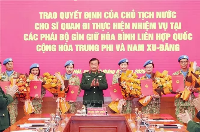 More Vietnamese military officers to join UN peacekeeping forces More Vietnamese military officers to join UN peacekeeping forces