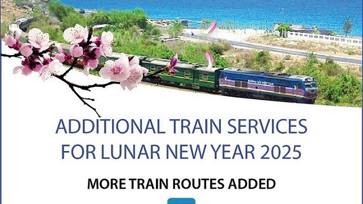 Extra train services for Lunar New Year 2025