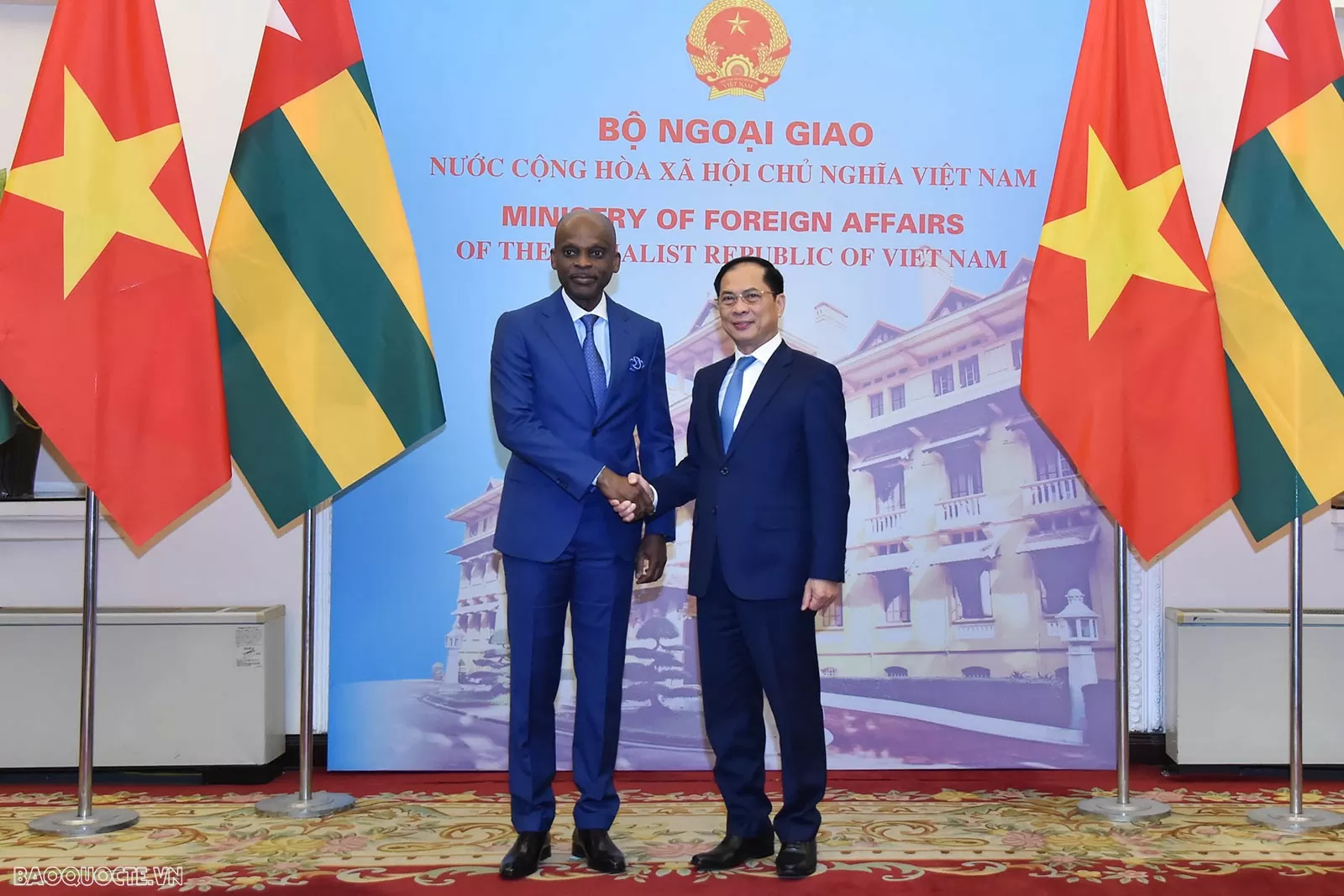 Vietnam, Togo Foreign Ministers hold talks to develop relations in effective, substantive manner Vietnam, Togo Foreign Ministers hold talks to develop relations in effective, substantive manner
