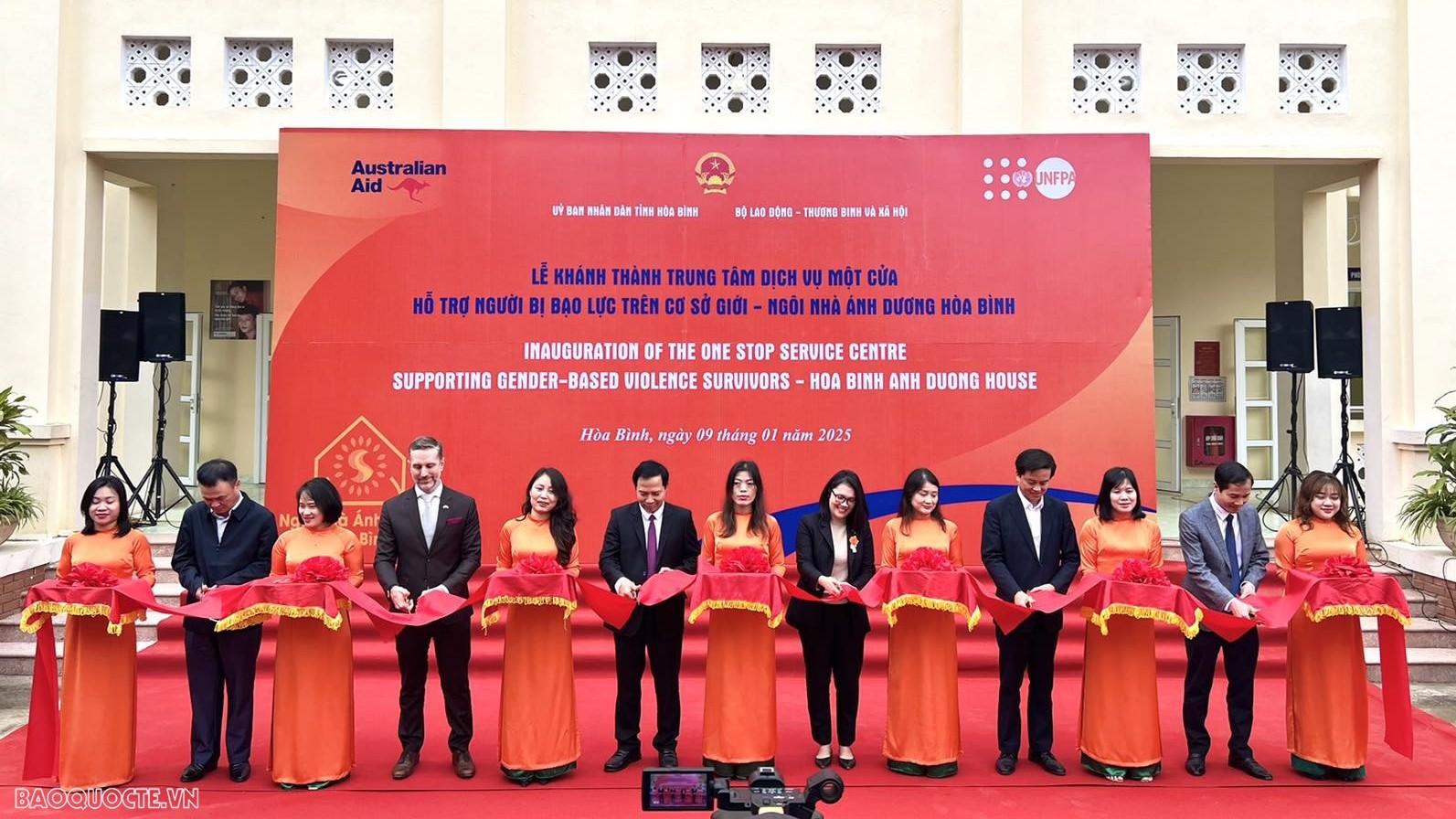 Opening Anh Duong House - One stop Service Centre in Hoa Binh province