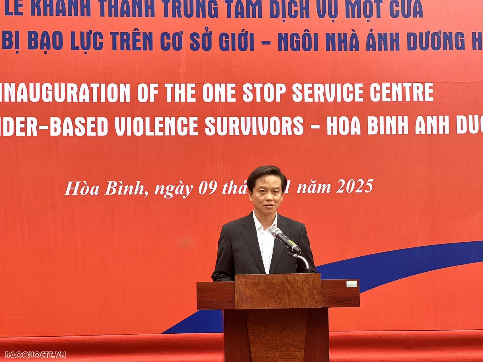 Opening Anh Duong House in Hoa Binh province Opening Anh Duong House in Hoa Binh province