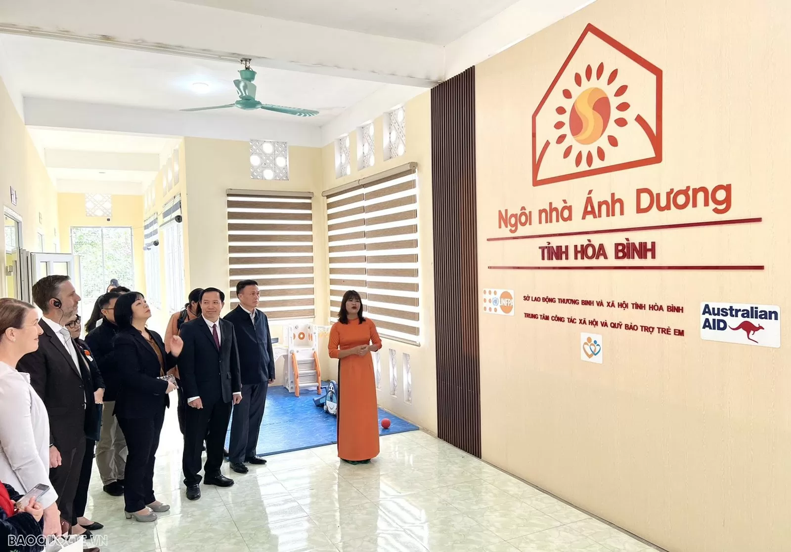 Opening Anh Duong House in Hoa Binh province Opening Anh Duong House in Hoa Binh province