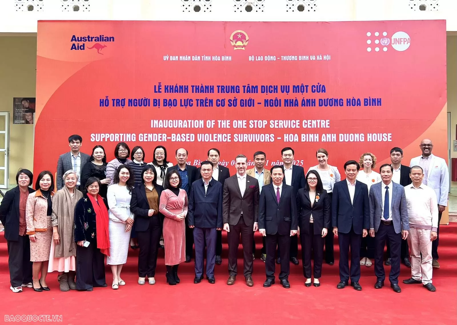 Opening Anh Duong House in Hoa Binh province Opening Anh Duong House in Hoa Binh province