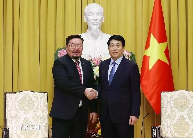 President Luong Cuong receives Chairman of the Presidential Office of Mongolia in Hanoi President Luong Cuong receives Chairman of the Presidential Office of Mongolia in Hanoi