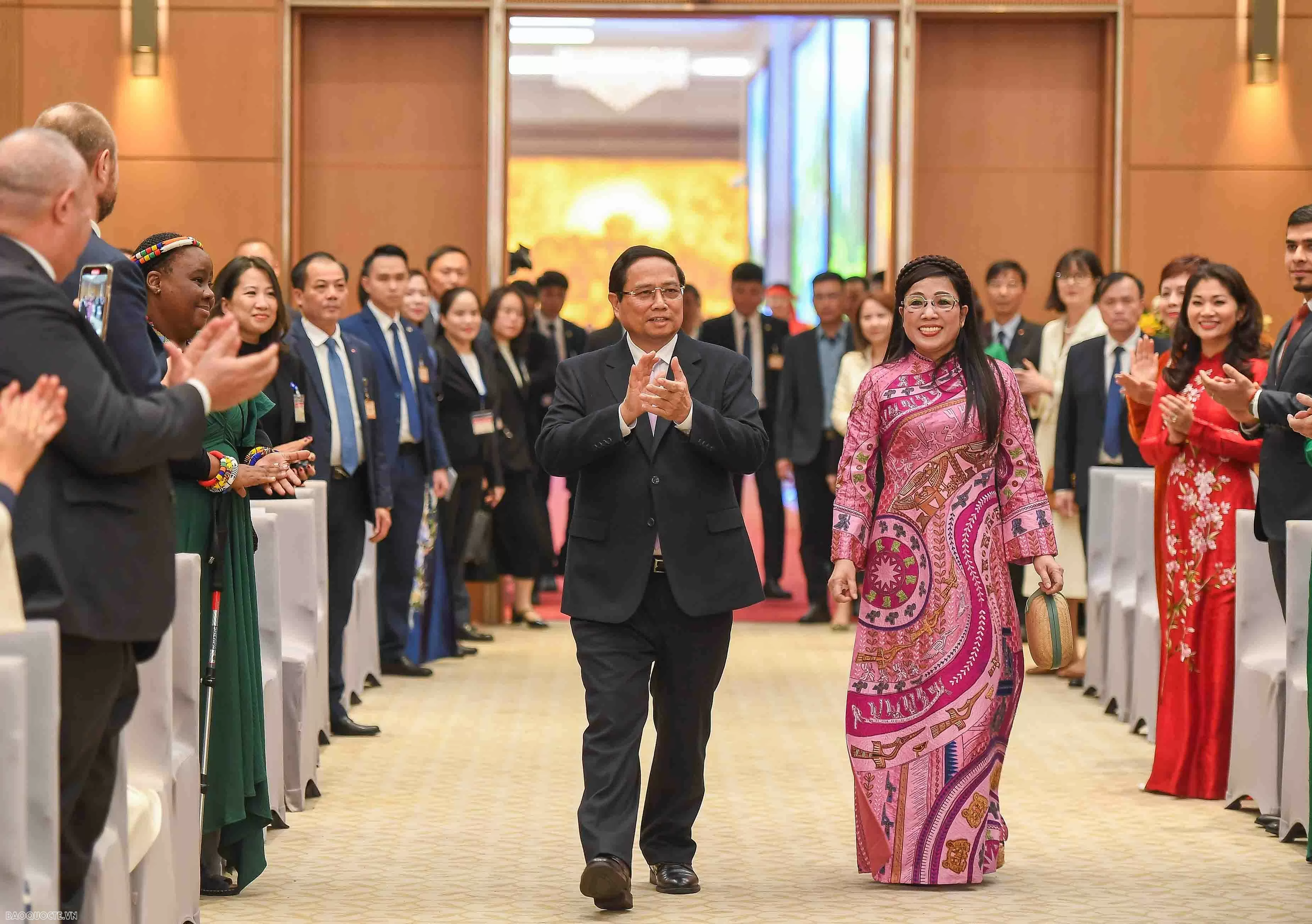 PM Pham Minh Chinh welcomes Diplomatic corps to Lunar New Year banquet in Hanoi PM Pham Minh Chinh welcomes Diplomatic corps to Lunar New Year banquet in Hanoi
