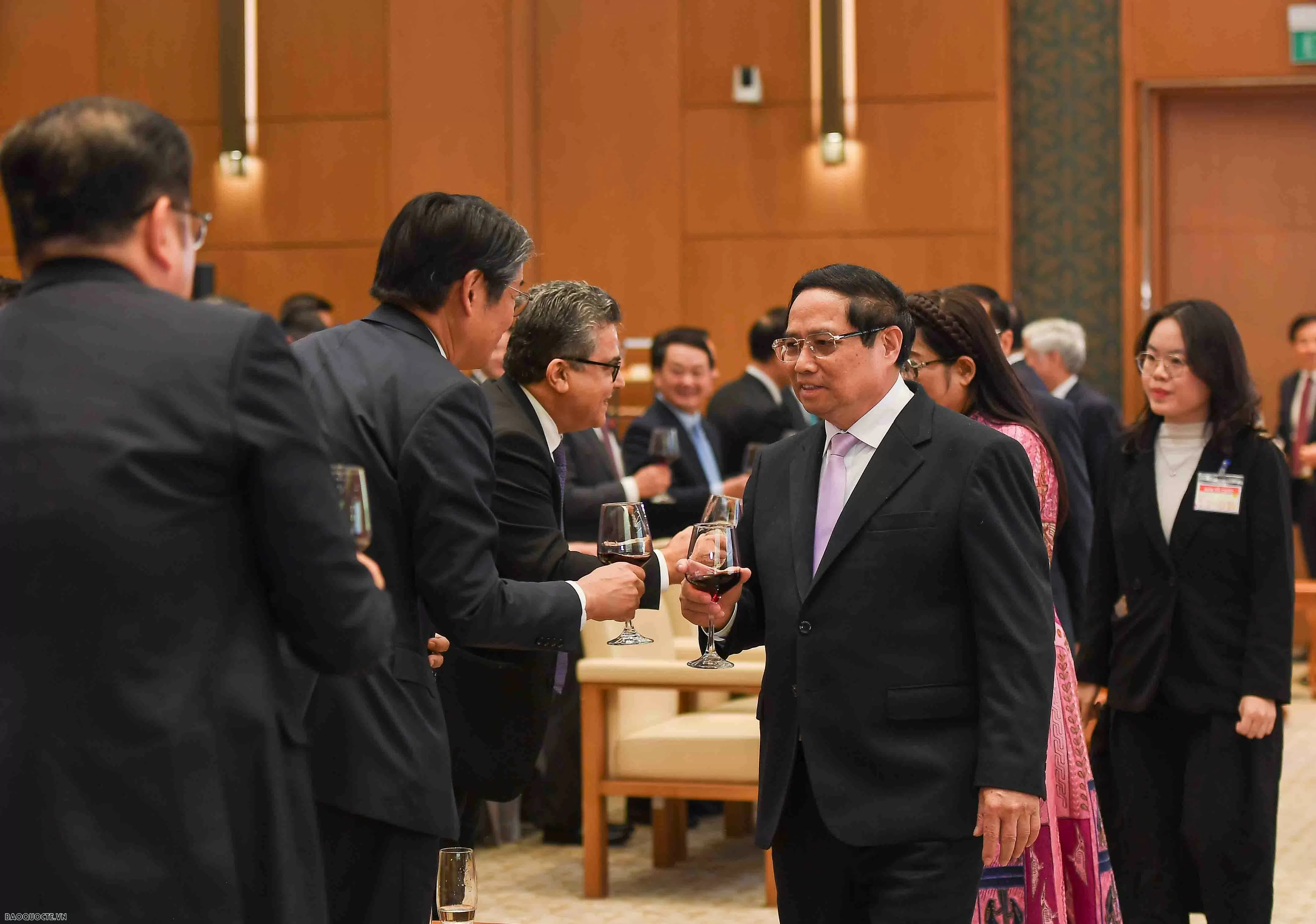 PM Pham Minh Chinh welcomes Diplomatic corps to Lunar New Year banquet in Hanoi PM Pham Minh Chinh welcomes Diplomatic corps to Lunar New Year banquet in Hanoi