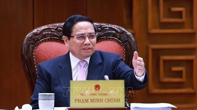 PM Pham Minh Chinh chairs 10th meeting on Government restructuring