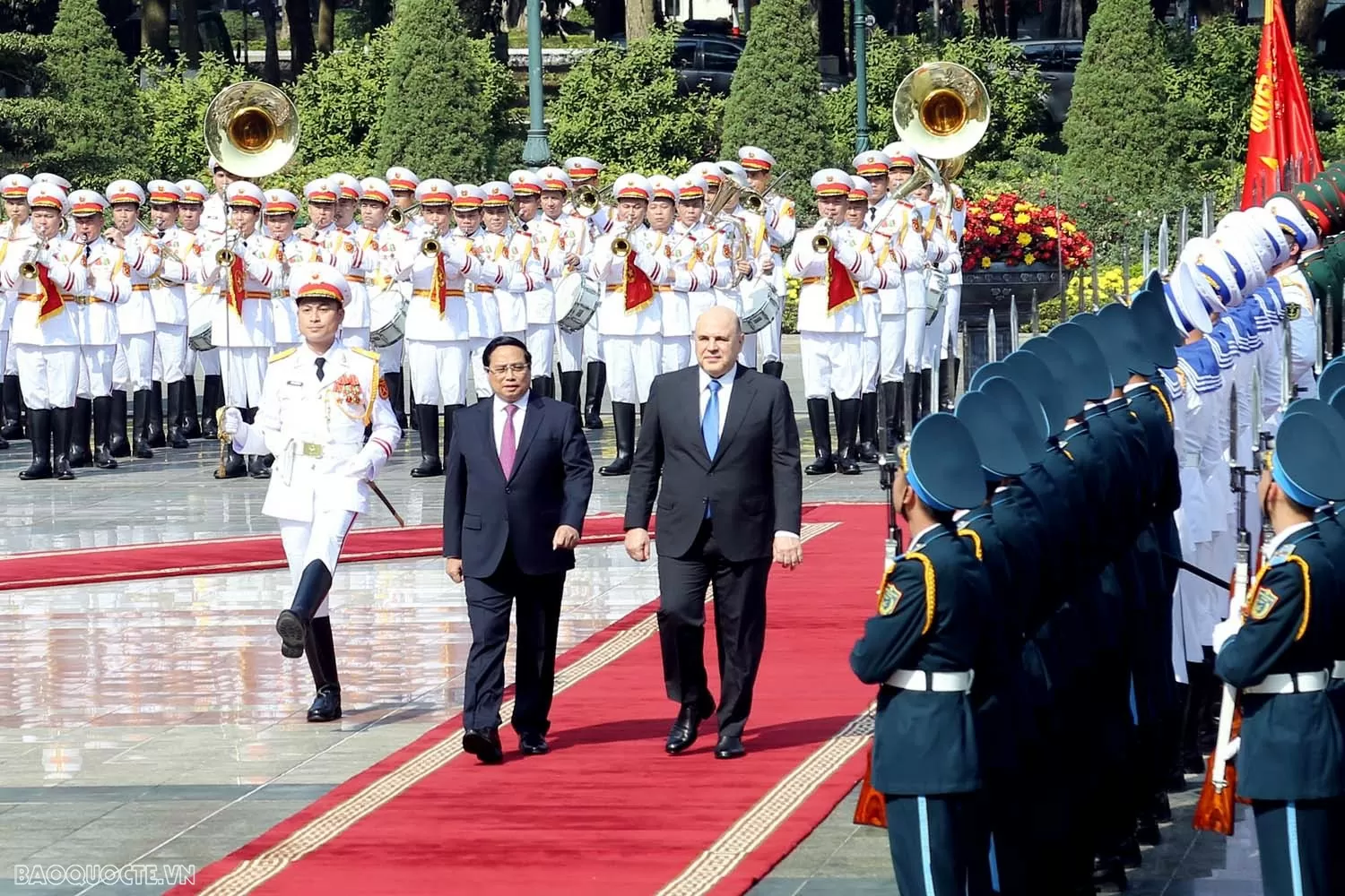 Vietnam, Russia adopted Joint Communiqué on Russian Prime Minister's official visit to Vietnam