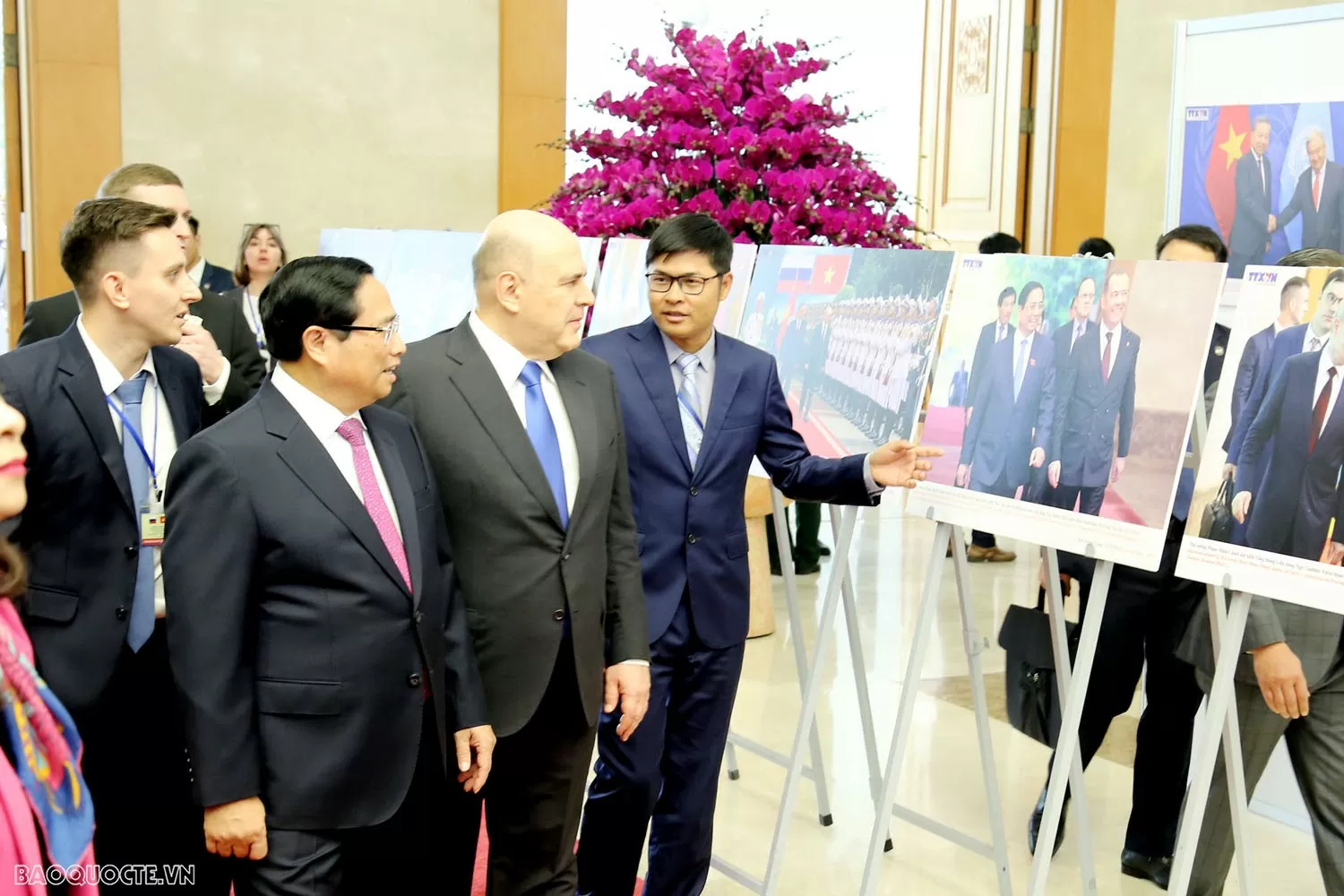 Welcome ceremony held for Russian Prime Minister Mikhail Mishustin Welcome ceremony held for Russian Prime Minister Mikhail Mishustin