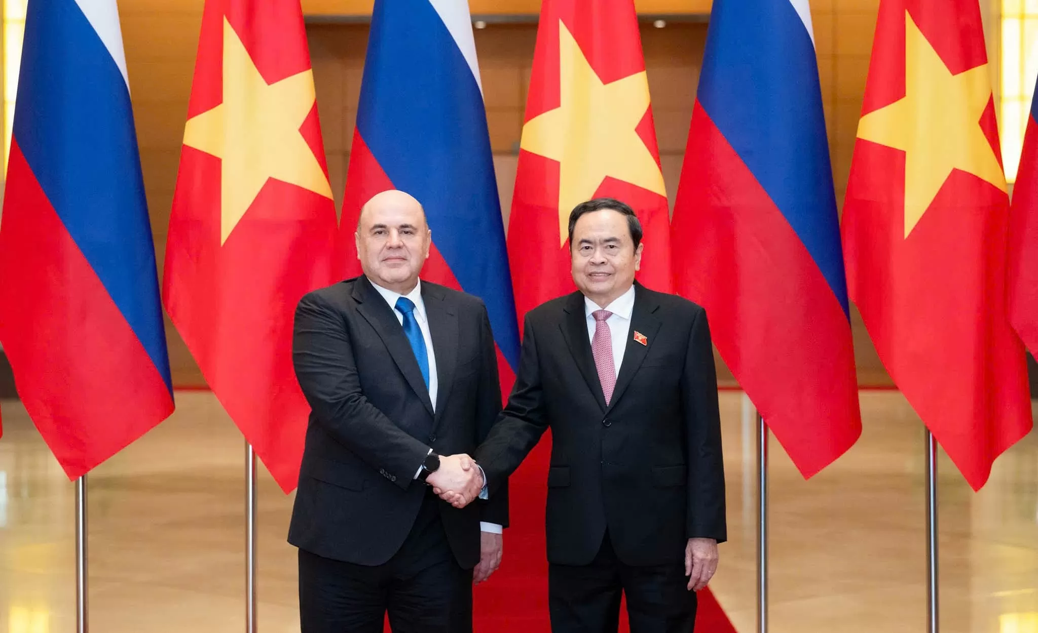 National Assembly Chairman meets with Russian Prime Minister National Assembly Chairman meets with Russian Prime Minister