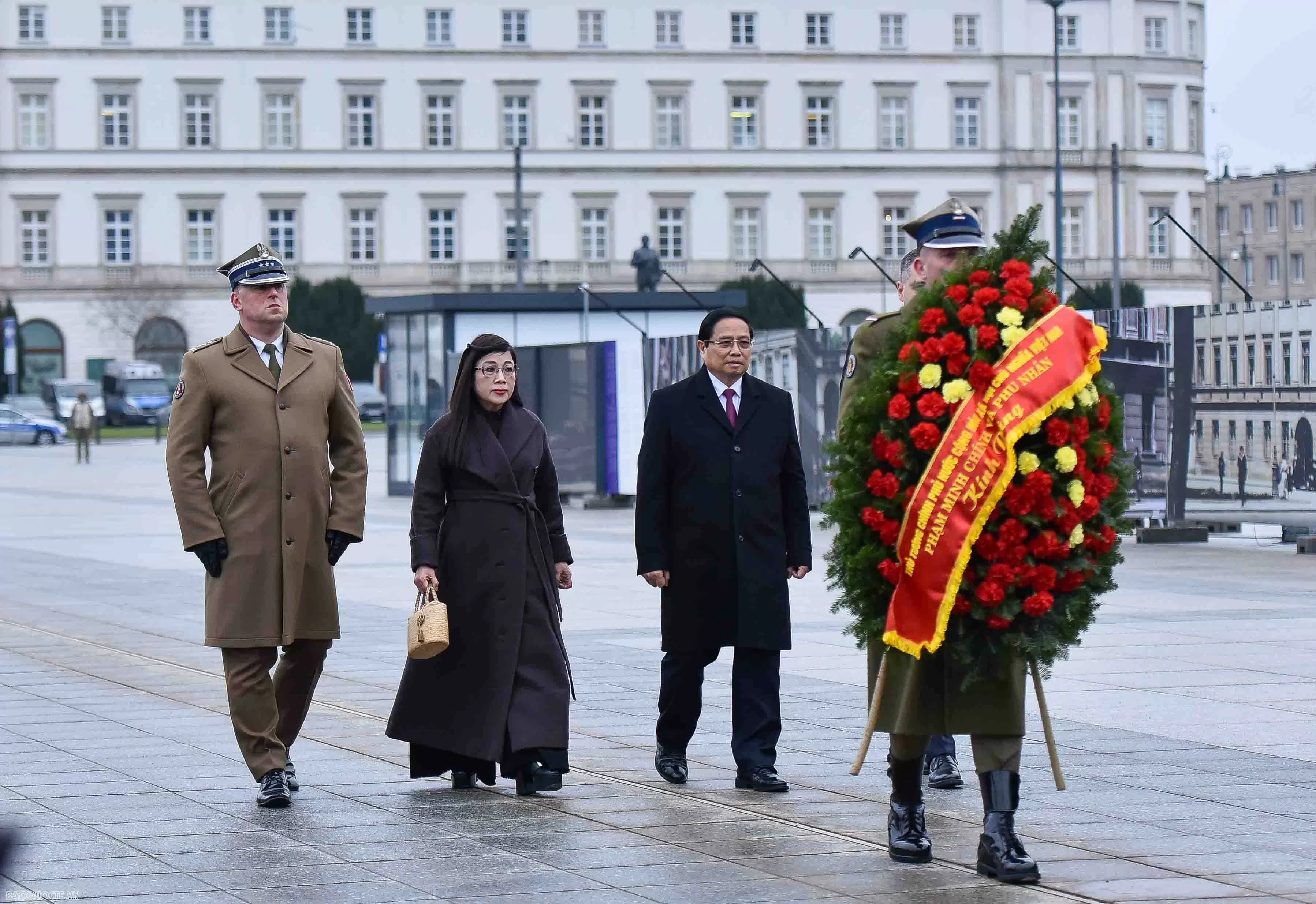 Welcome ceremony held for Prime Minister Pham Minh Chinh in Warsaw Welcome ceremony held for Prime Minister Pham Minh Chinh in Warsaw