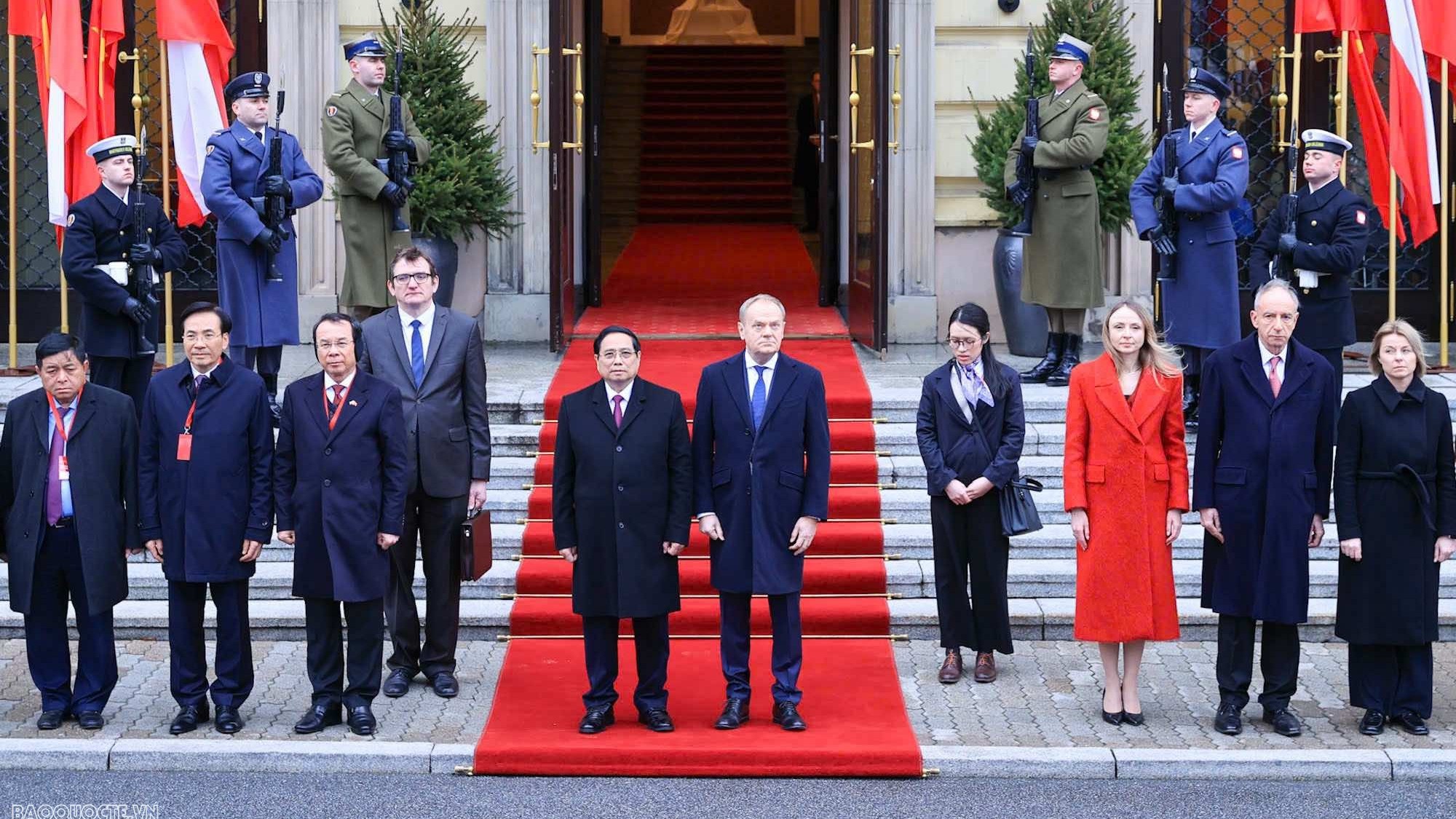 PM Pham Minh Chinh looking to elevate Vietnam-Poland relations to strategic partnership