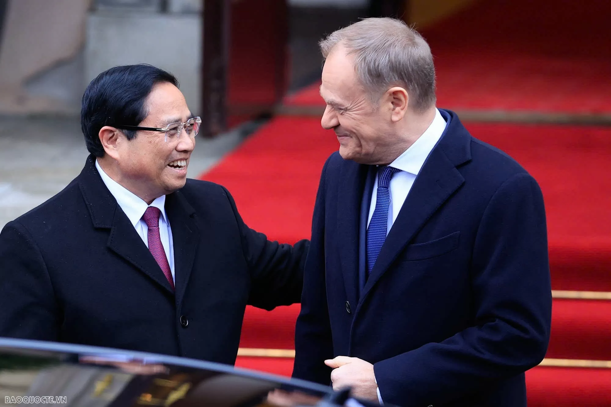 Welcome ceremony held for Prime Minister Pham Minh Chinh in Warsaw Welcome ceremony held for Prime Minister Pham Minh Chinh in Warsaw