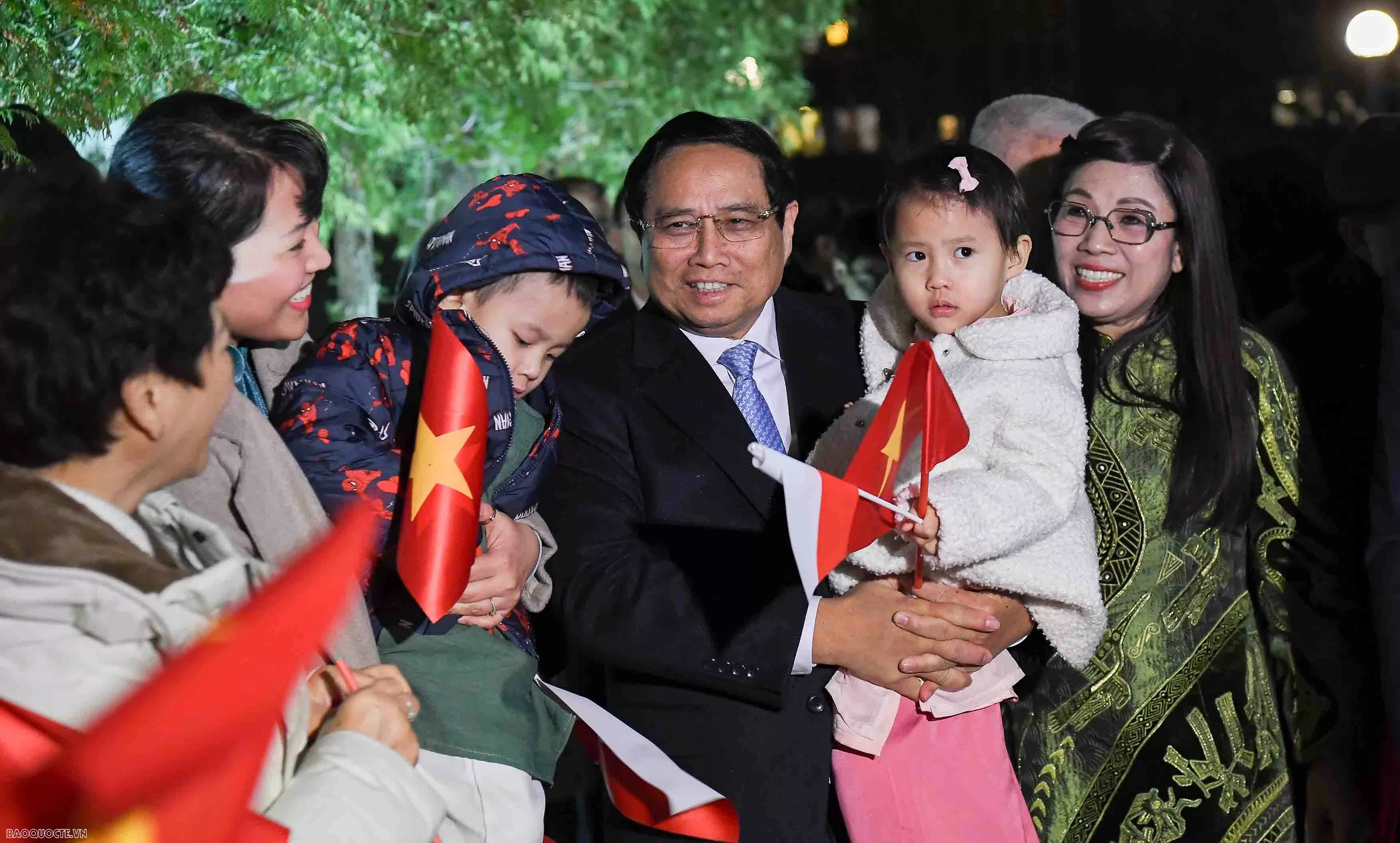 Kiều bào tại Ba Lan kiến nghị, Thủ tướng trả lời Prime Minister Pham Minh Chinh meets with Vietnamese community in Poland