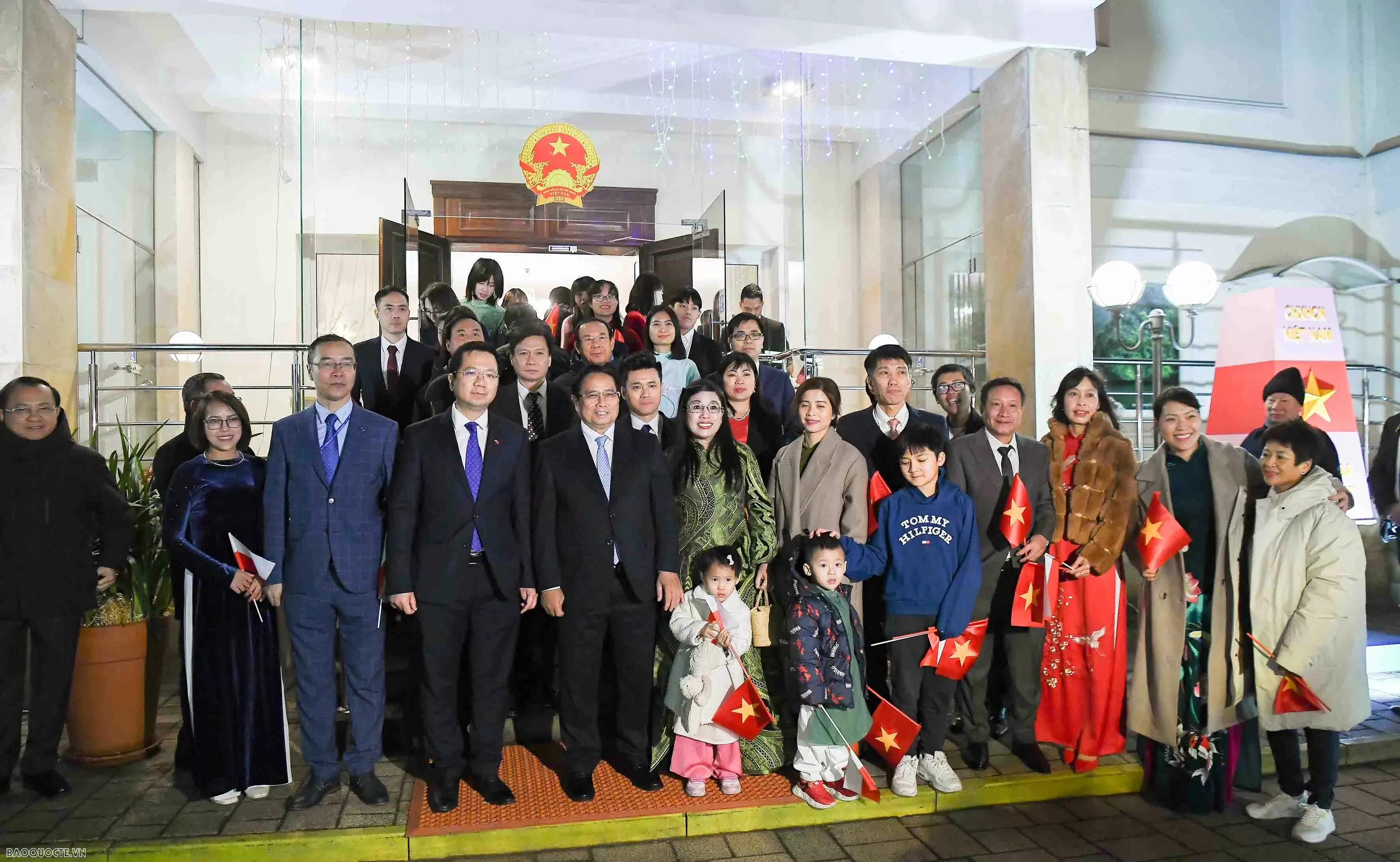 Kiều bào tại Ba Lan kiến nghị, Thủ tướng trả lời Prime Minister Pham Minh Chinh meets with Vietnamese community in Poland