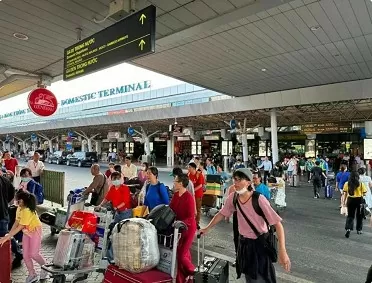 Tan Son Nhat airport anticipates record passenger traffic during Tet