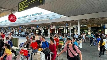 Tan Son Nhat airport gains record passenger traffic during Tet