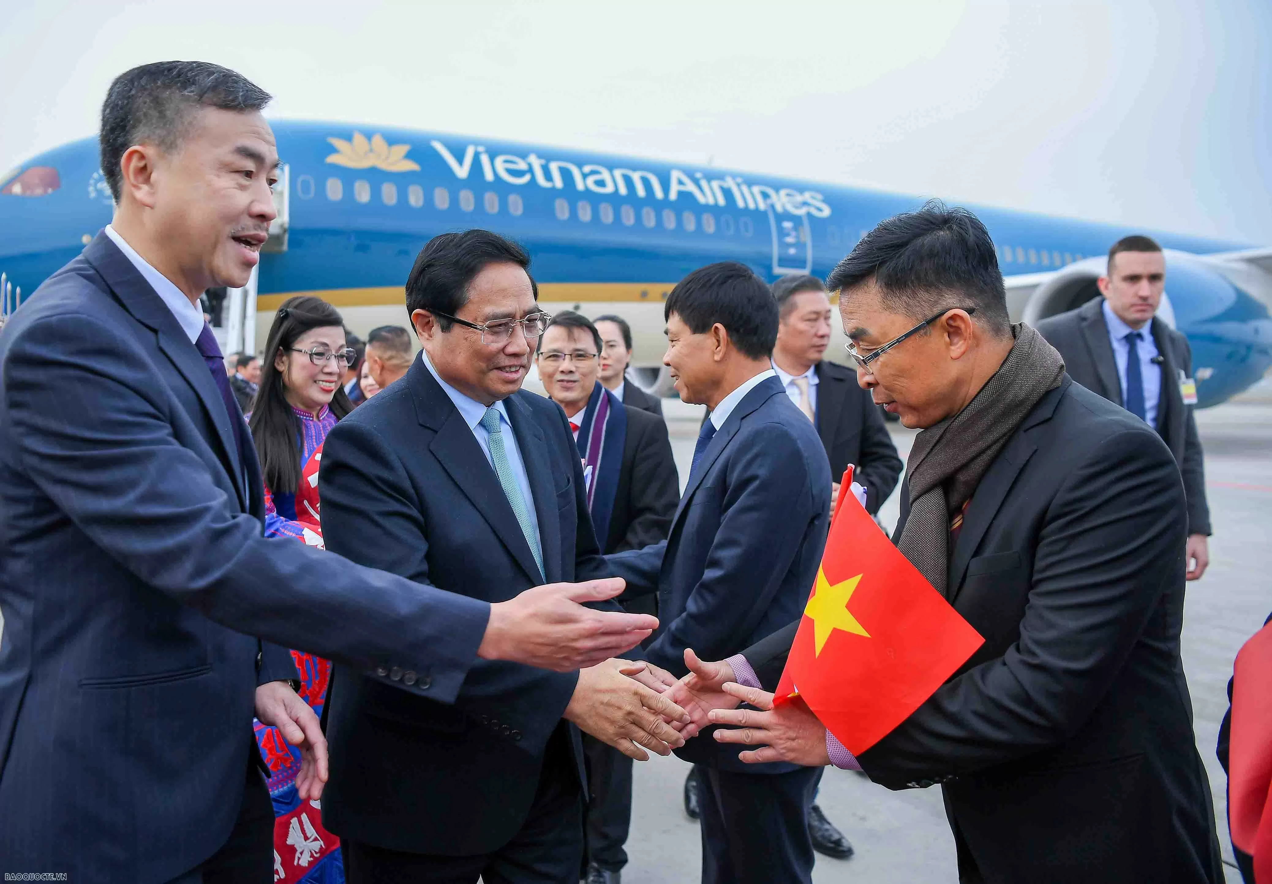 PM Pham Minh Chinh arrives in Prague, beginning official visit to Czech Republic PM Pham Minh Chinh arrives in Prague, beginning official visit to Czech Republic