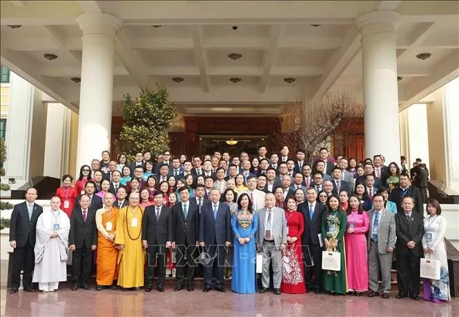 Party chief highly values the invaluable contributions of OV people worldwide