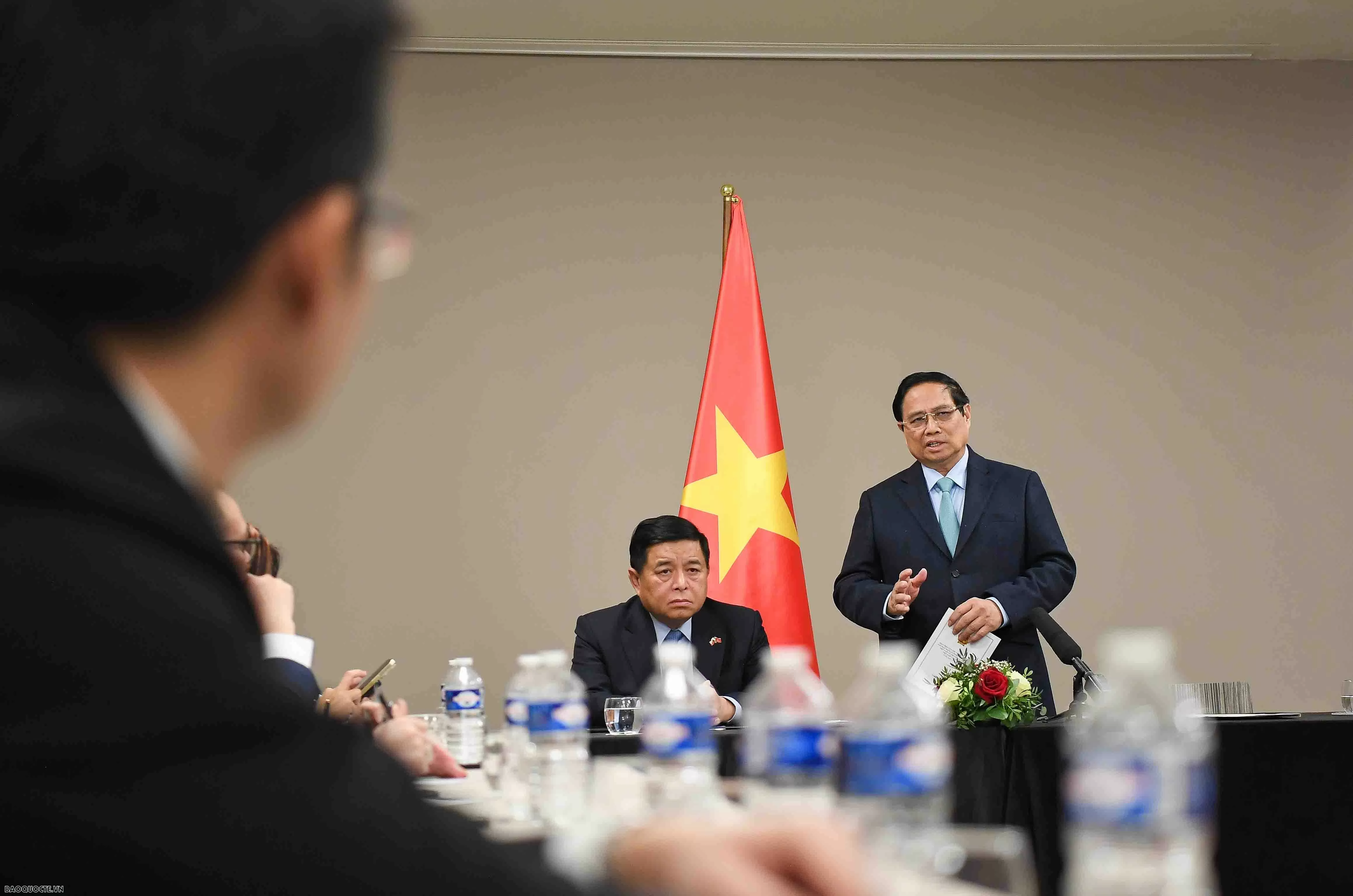 PM Pham Minh Chinh had a working session Vietnam Innovation Network in Europe PM Pham Minh Chinh had a working session Vietnam Innovation Network in Europe