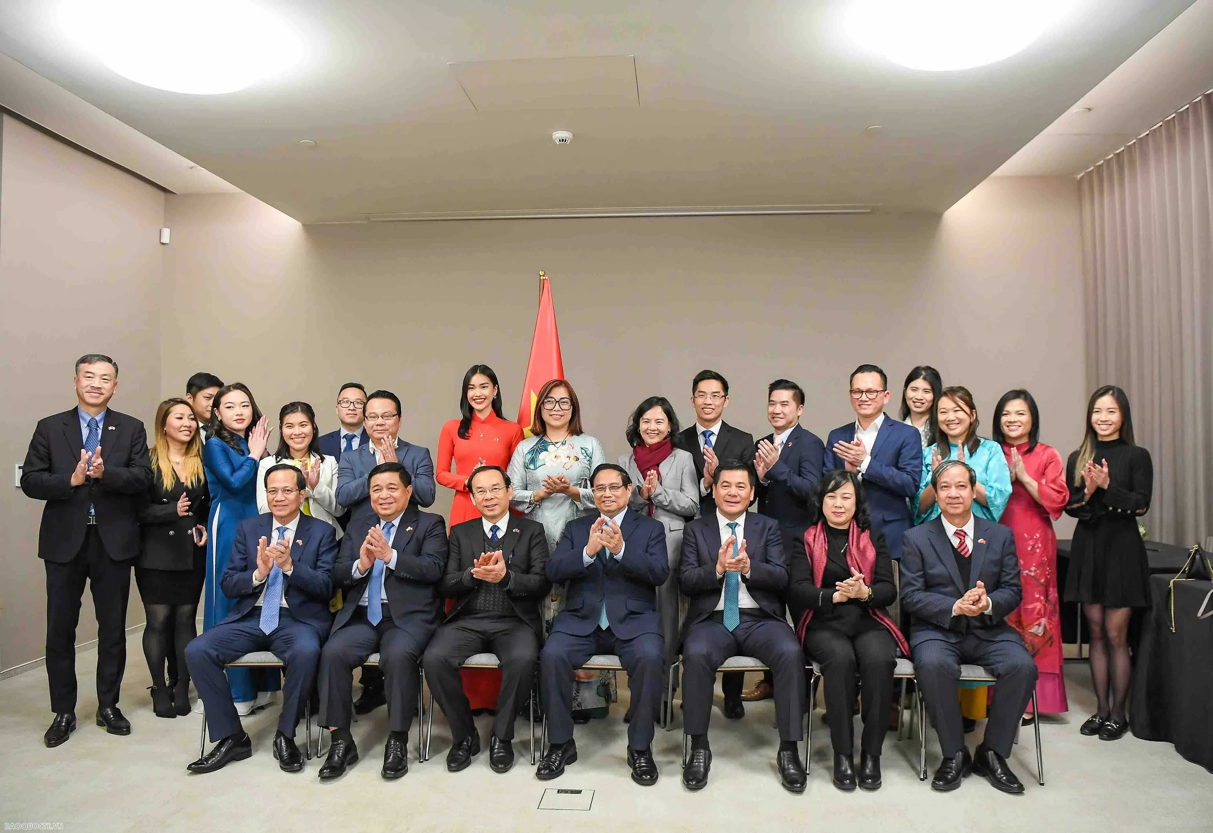 PM Pham Minh Chinh had a working session Vietnam Innovation Network in Europe