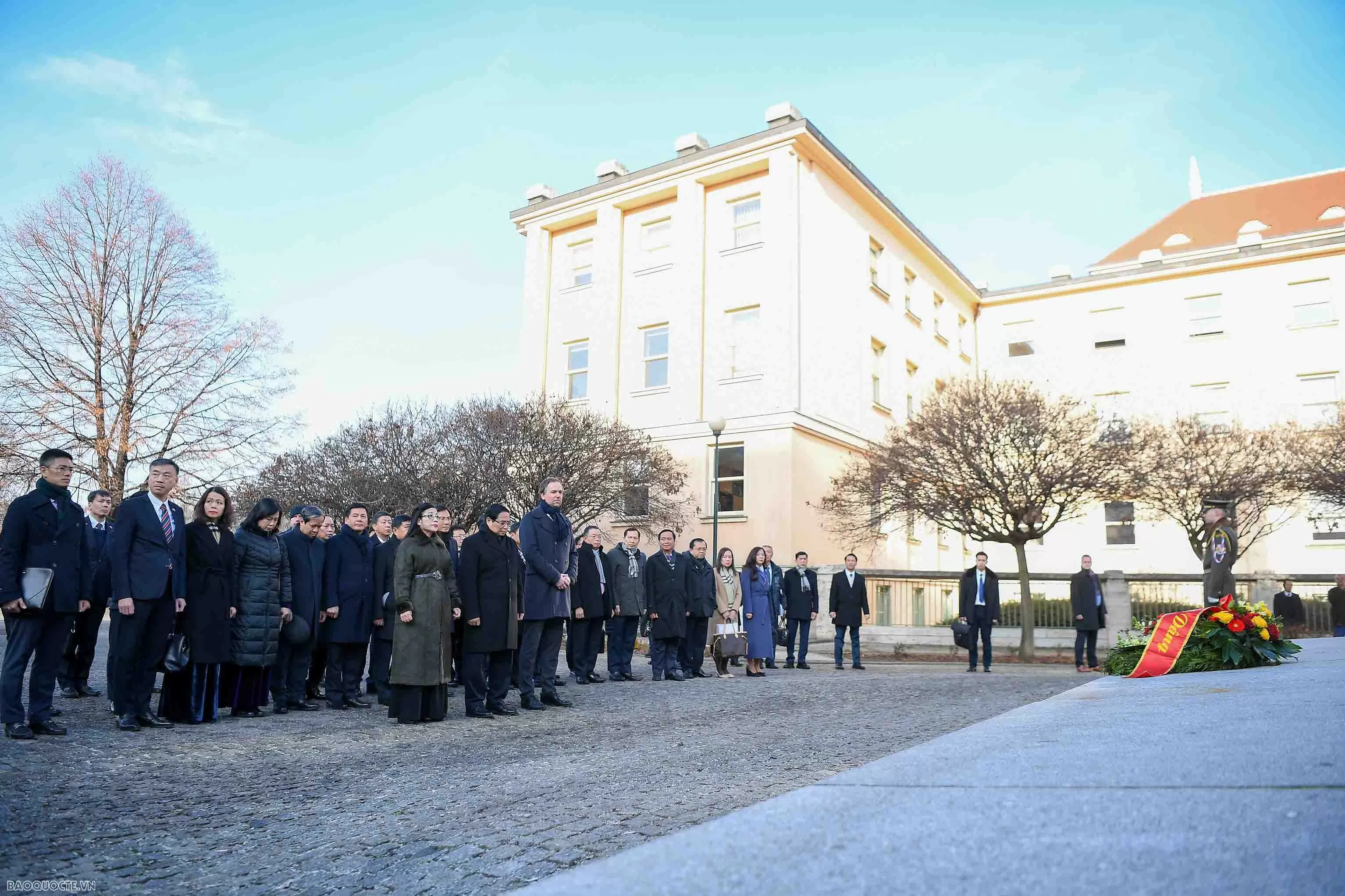 Welcome ceremony held for Prime Minister Pham Minh Chinh in Prague