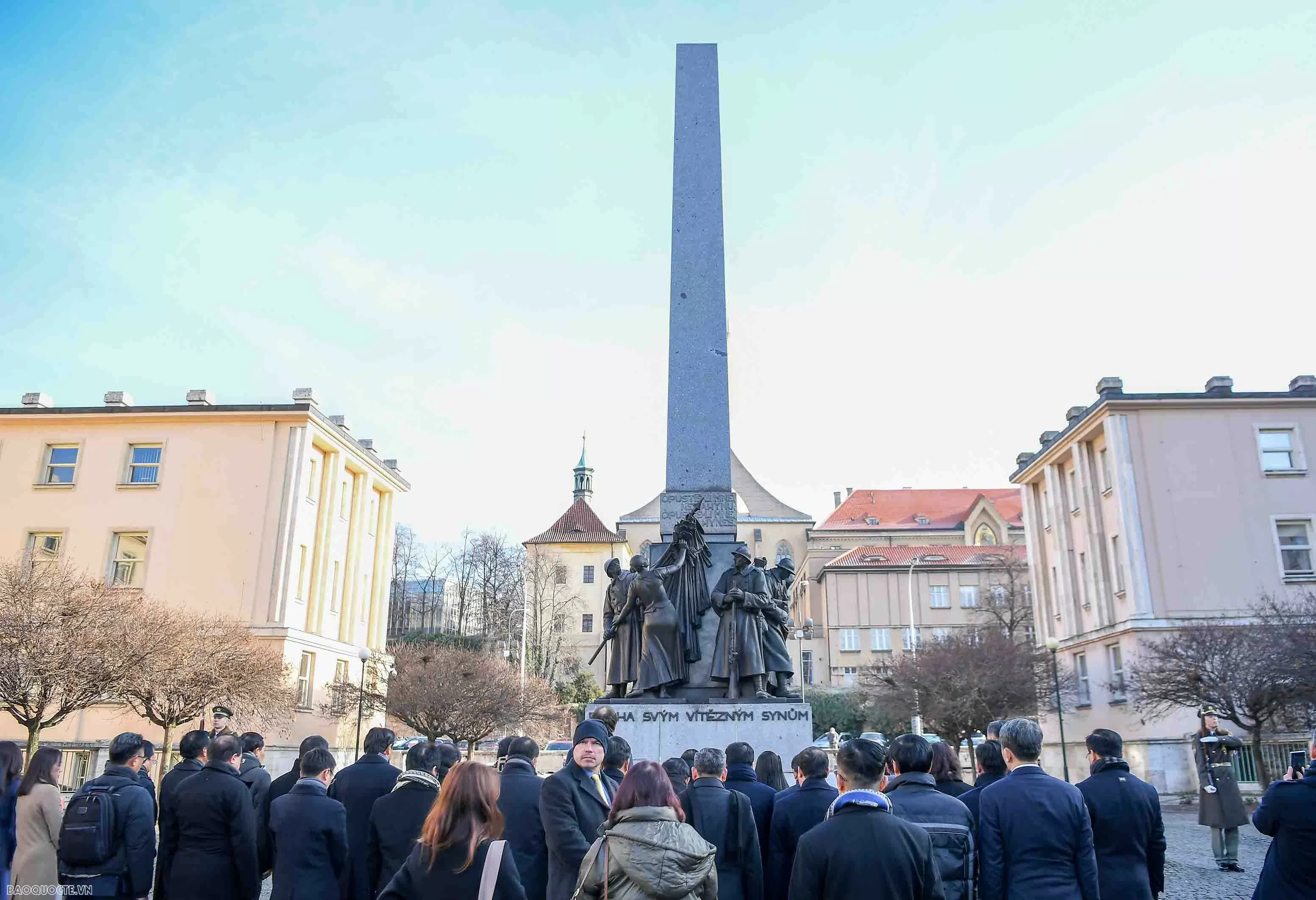 Welcome ceremony held for Prime Minister Pham Minh Chinh in Prague