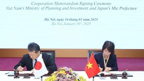MPI signs MoU with Japan's Mie prefecture to enhance investment ties